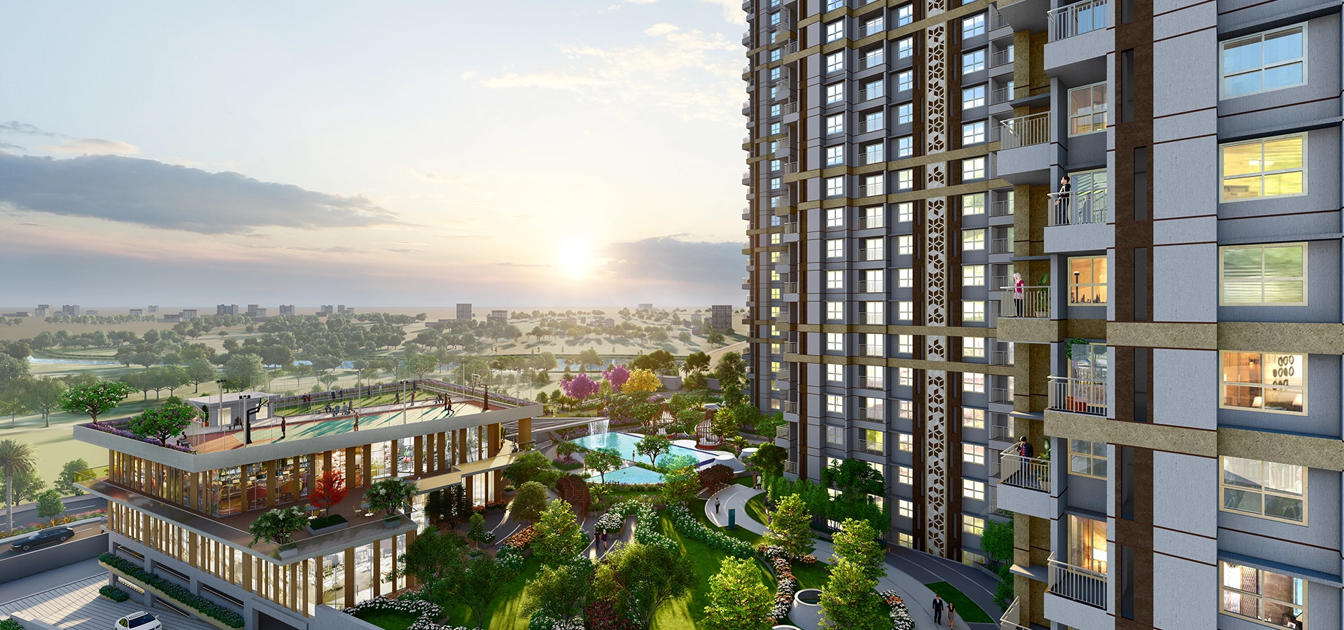 Eldeco Skywalk banner